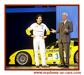 Le pilote de l'Ecurie Corvette Racing Ron Fellows