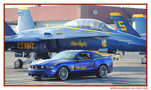 Blue Angels Ford Mustang