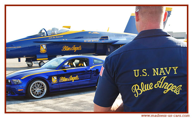 Blue Angels Ford Mustang