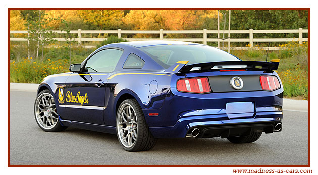 Blue Angels Ford Mustang