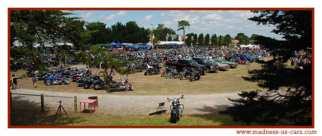 Coast Bike Show 2009, la concentration des Gamblers au Pouliguen