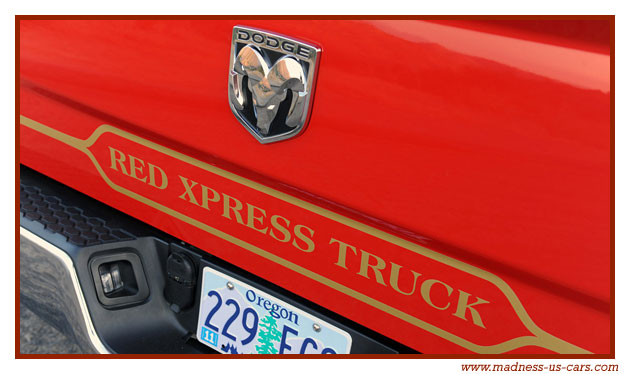 Dodge Red Express Truck