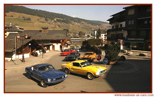 Equus Mustang, Shelby, Boss, Maharajah Road de Paris  Turin