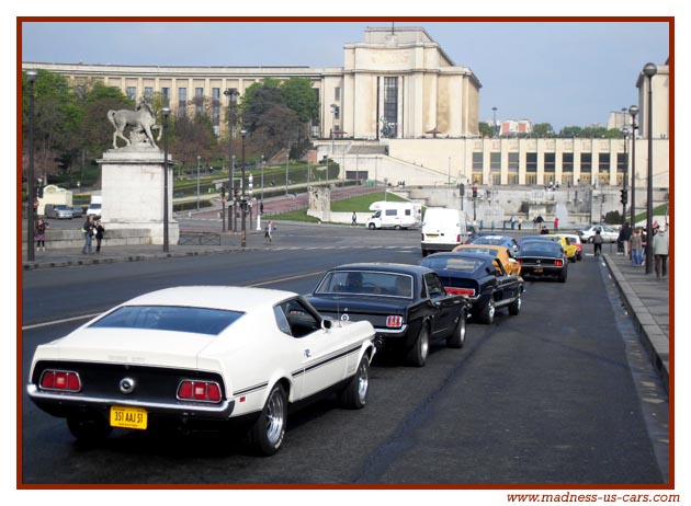 Equus Mustang, Shelby, Boss, Maharajah Road de Paris  Turin