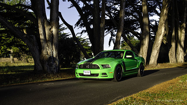 Essai Caradisiac Mustang Boss 302