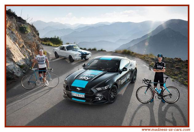 Ford Mustang au Tour de France 2016