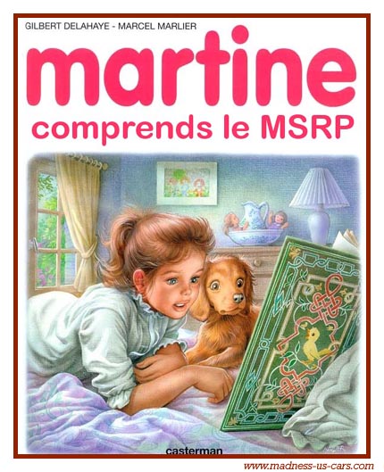 Martine et les Voitures Amricaines