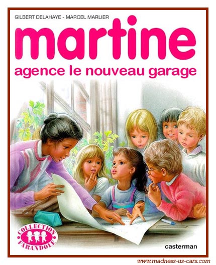 Martine et les Voitures Amricaines