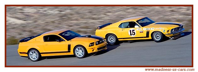 Mustang Parnelli Jones et Saleen Parnelli Jones