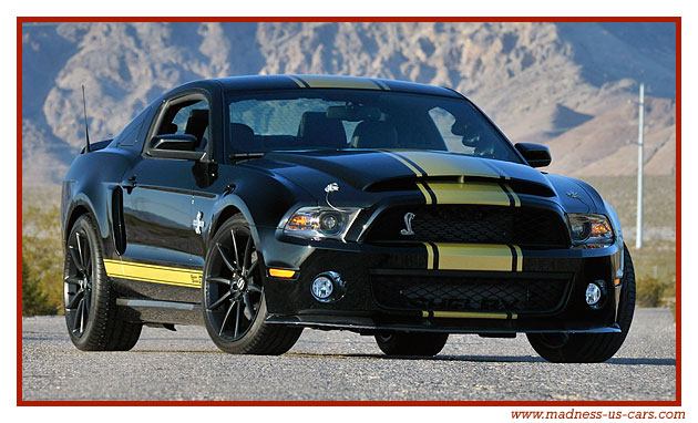 Shelby GT500 Super Snake 2012 cinquantime anniversaire