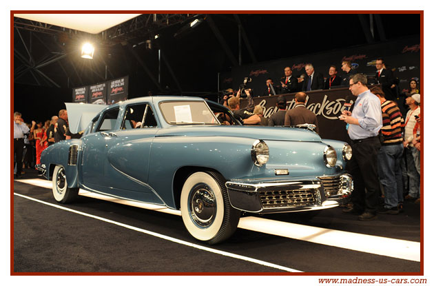 Tucker Torpedo chez Barrett Jackson 2012