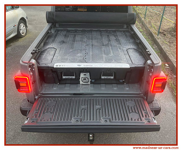 Tiroirs de rangement Decked Jeep Gladiator