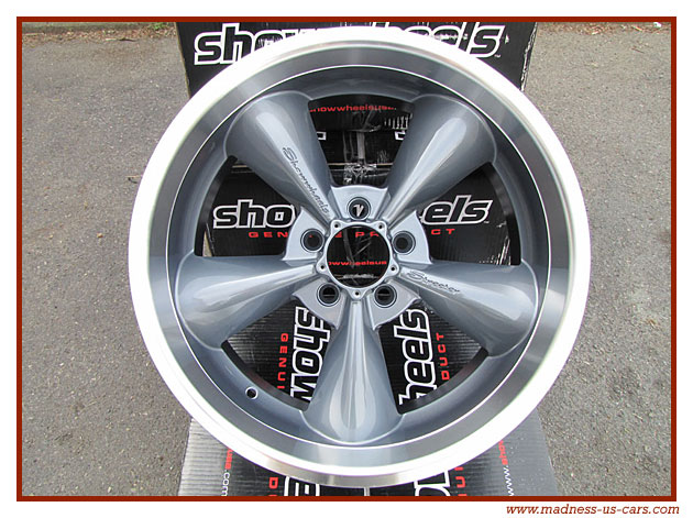 Jantes Showwheels Streeter anthracite pour Ford de Collection