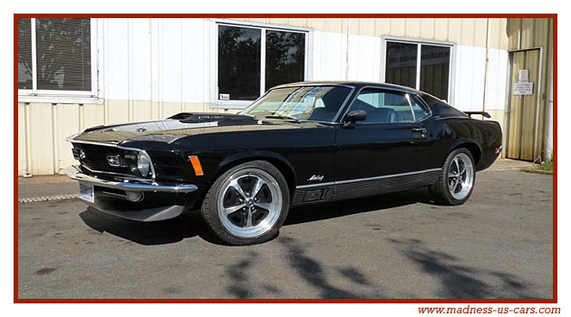 Mustang Fastback Mach 1 1970 428 Cobra Jet