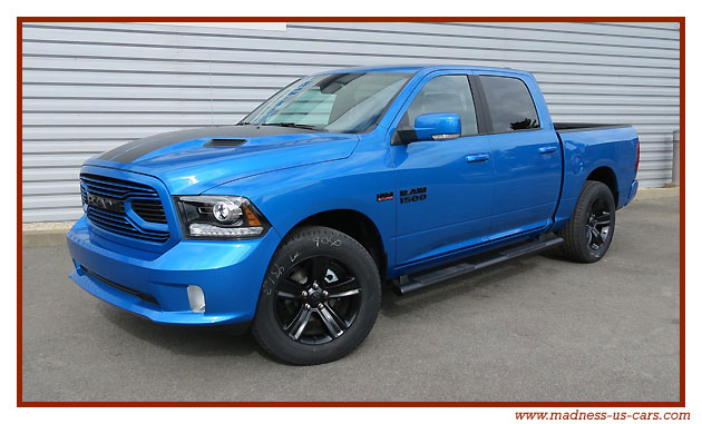 Ram 1500 Crew Cab Sport Hydro Blue 4x4 2018