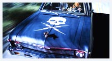 Course poursuite dans Death Proof de Quentin Tarentino